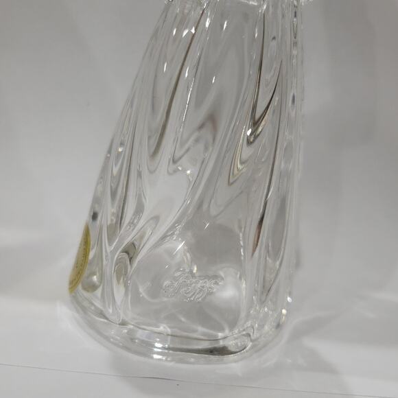 Vintage Princess House 24% Lead Crystal King Gaspar Christmas‎ Nativity PH Stamp - Picture 8 of 12